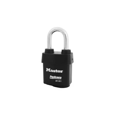 Master Lock 6121KALF 2-1/8in Wide Weather Tough Laminated Steel Shackle KA • $33.36