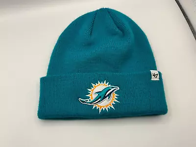 47 Miami Dolphins Cuff Knit Beanie • $12.50