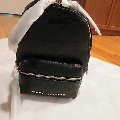 $189 • Buy Marc Jacobs NY Everyday Explorer Mini Leather Backpack Black $275 Authentic NWT