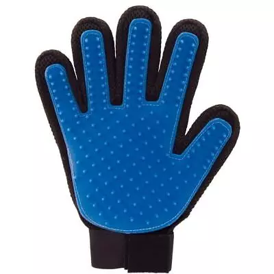 Pet Dog Cat Grooming Glove Hair Remover Glove Gentle Grooming For Left Hand • £1.99