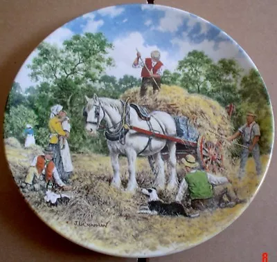 £9.99 • Buy Wedgwood Collectors Plate HAY-MAKING From LIFE ON THE FARM