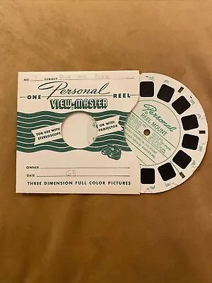 Viewmaster Reel Personal 1965 Blue Mtn. Park Pool Swimming Vintage Reel TVM11 • $33.31