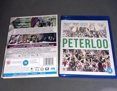 UK Blu-ray. PETERLOO A Film By Mike Leigh. BLURAY With Slipcase  • £4.95