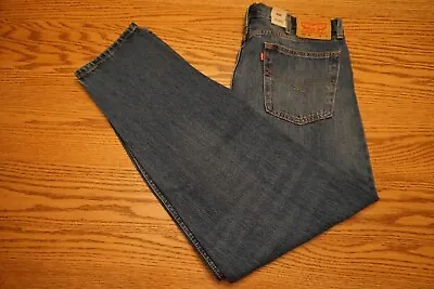 NWT MENS LEVI JEANS 550 '92 Multiple Sizes Relaxed Taper Medium Wash 100% Cotton • $39.99