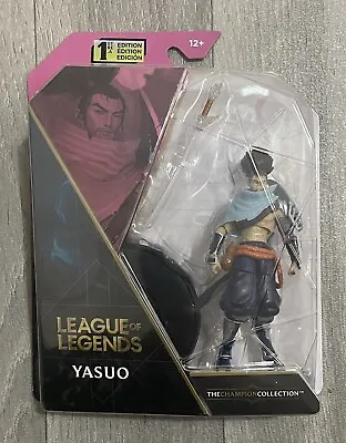 LEAGUE OF LEGENDS - YASUO 4'' COLLECTIBLE FIGURE - Champion Collection - Gifts • £4.99