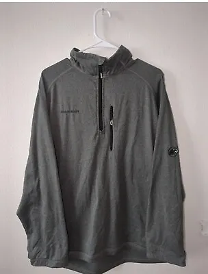 Grey Mammut Runbold Ml Jacket 2XL Used But In Great Condition • $40