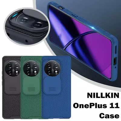 Nillkin For OnePlus 11 5G Camera Lens Slide Protection Back Case CovF6 F7X8 • $16.25