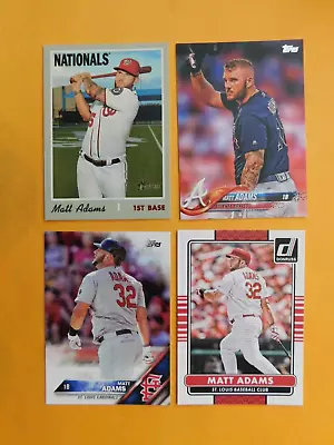 Matt Adams 4 Card Lot • $3.49