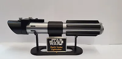 Darth Vader's Lightsaber With Display Stand- 3D Printed • £20