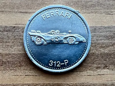 Hot Wheels Play Shell’s Coin Game Token - FERRARI 312-P - Redline Era • $19.99