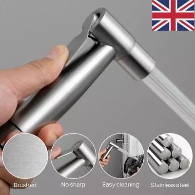 Handheld Bidet Toilet Jet Spray Muslim Hygienic Douche Shower Head Sprayer • £6.69