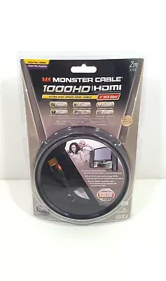 Monster Cable M1000HD 2 Meter HDMI Cable New Sealed • $39.90