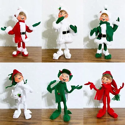 $31.95 • Buy Annalee Christmas Elf Doll CHOOSE 9  Retired 2016-2021