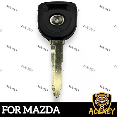 Blank Ignition Key For MAZDA 2 3 6 CX7 RX8 CX9 Uncut Blank Key With CHIP SLOT • $12.50