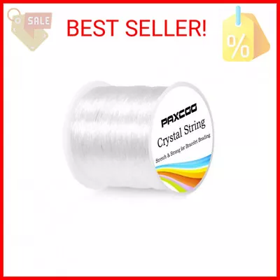 Paxcoo 0.8mm Elastic String Stretchy Bracelet String Crystal String Bead Cord F • $10.10