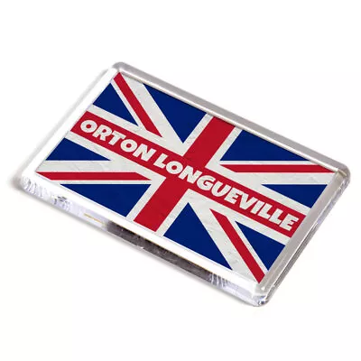 FRIDGE MAGNET - Orton Longueville - Union Jack Flag • £3.99