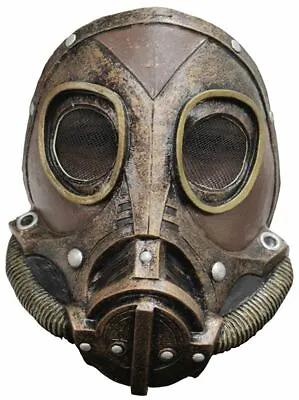 Ww2 Gas Mask Latex Replica M3a1 Steampunk Style Role Play Halloween • £28.17