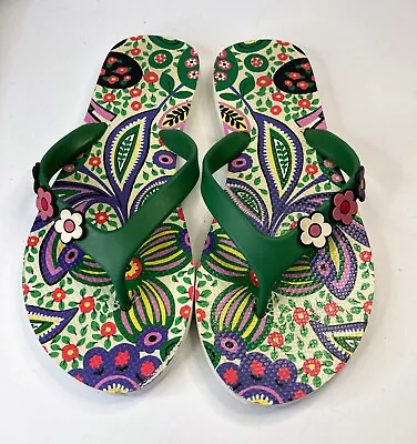 Viva La Vera Vera Bradley Retired Pattern  Size  Small 5-6 Flip Flop • $10