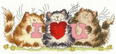 I Heart You - Margaret Sherry - Bothy Threads Cross Stitch Kit New • $43.95