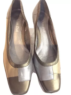 Van Dal Women Court Shoes Size 6.5 D Leather Multicolour Neutral Shades Quality • £26.87