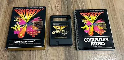 Magnavox Odyssey 2 Computer Intro! Game + Box & Book! TESTED *NICE!* • $34.99