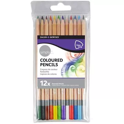 Daler Rowney Simply Colour Pencil Set 12pk • £8.95