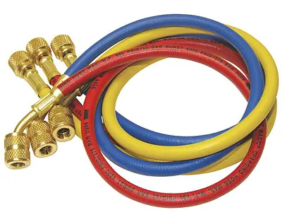 Manifold Gauge Set HVAC AC Refrigeration Charging Hoses 60  For Different Refri • $18.60