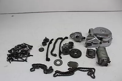 05-09 Suzuki Boulevard C50 Vl800 Engine Parts Starter Clutch Cover Pump Chain • $35