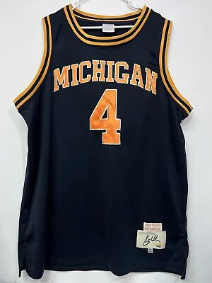 Chris Webber Size 54 True School Authentics Michigan Wolverine Jersey Basketball • $39.88