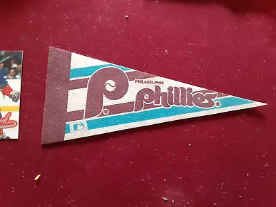 1980s Mini Philadelphia Phillies Pennant Banner Super Rare • $5