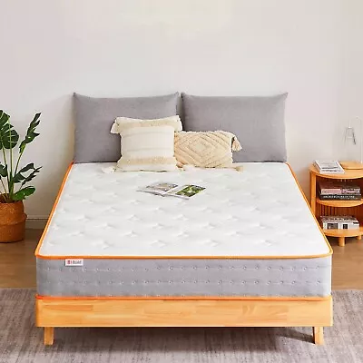 Hbaid 10  Hybrid Mattress Pocket Spring Twin Full Queen King Size Bed In A Box • $129.99