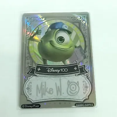 Mike Monsters Inc 2023 Card Fun Disney 100 Carnival Series Signature 033/200 • $127.49