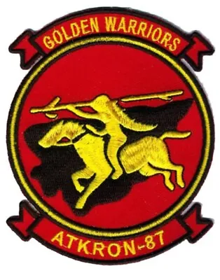 VA-87 Golden Warriors Squadron Patch – Sew On • $13.99