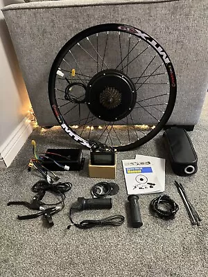 48V/52v/72v 2kw 26 Inch Electric E Bike Conversion Kit With MTX Rim SW900 • £399