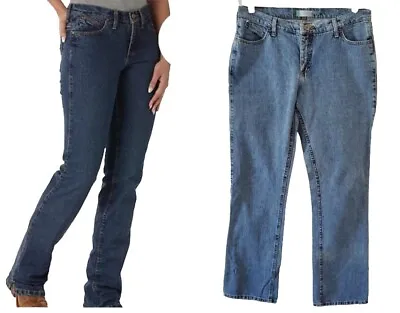 Wrangler CASH Cowgirl Cut Jeans Women's Size 13/14 (32) (Large) X 34 Split Leg  • $18