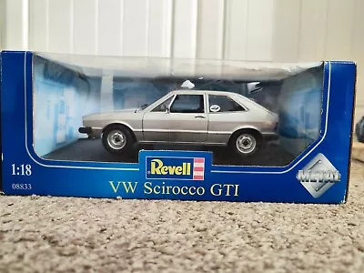 Revell 1:18 - VW Scirocco GTI Mark I 1 Silver - 08833 - Rare Diecast Model • £200