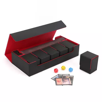 Card Deck Storage Box Durable Sturdy Carrying Trading MTG Cards Organizer Case • $26.99