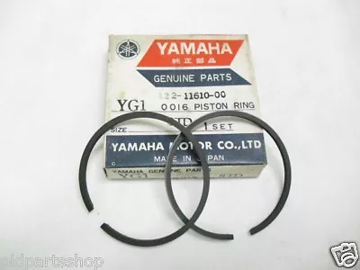 Yamaha YG1 Piston Ring STD SIZE NOS YG1K Standard Size PISTON RINGS 122-11610-00 • $38.76