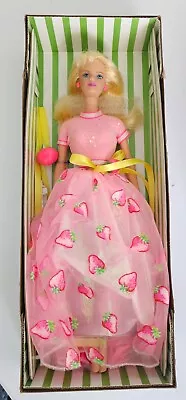 1998 Strawberry Sorbet Barbie Doll An Avon Exclusive Special Edition  20317 NEW • $30