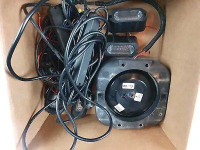 Lot Of Emergency Parts And Light Siren C3100 100watt Code 3 060101/G And More • $199.99