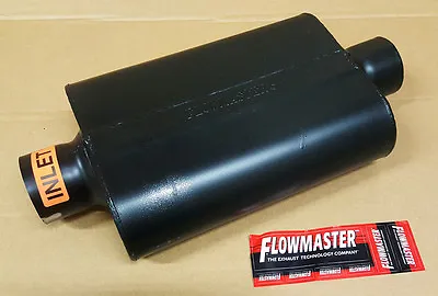 Flowmaster Super 44 Series Steel Muffler 3  Center Inlet / Center Outlet 943045 • $109.95