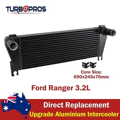 Upgrade Aluminium 70mm Intercooler For Ford Ranger 3.2L • $662.40