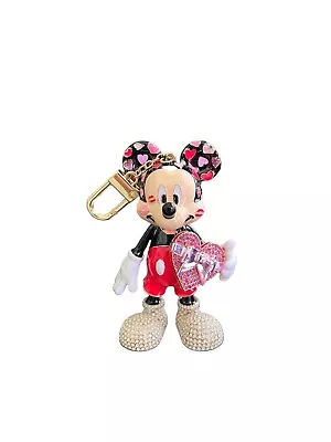 Baublebar MICKEY MOUSE  Disney  Bag Charm Key Chain Heart Ears Candy Box • $80.91