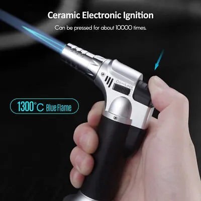 Refillable Butane Gas Micro Blow Torch Lighter Welding Soldering Brazing Tools • £6.99