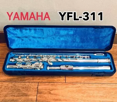 YAMAHA YFL-311 Flute Operation Confirmed E-Mechanism With Case USED F/S • $752.41