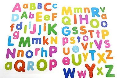 Coloured Alphabet Letters Stickers Childrens Card Making Labels For Kids LS46 • £2.99