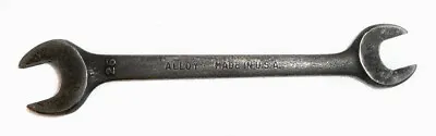 WWII Vintage Vlchek 7/16 In - 3/8 In Open End Wrench Black Oxide Finish W1214 • $9.99