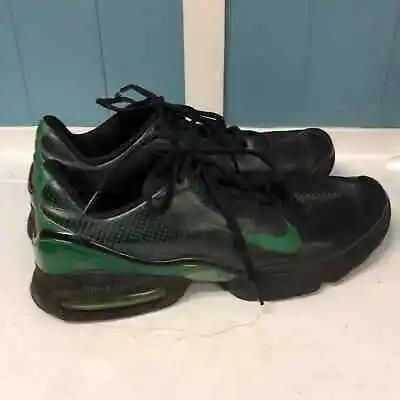 Nike Air Max Vtg 2003 Celtic Green Black 307030-031 Mens 11.5 Leather Sneakers • $90