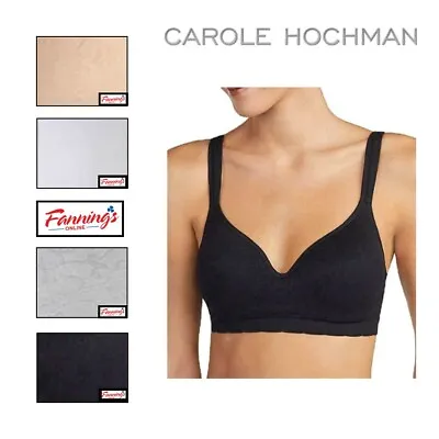 CAROLE HOCHMAN Seamless Comfort Bra WIRE FREE MOLDED CUPS 2 Pack | D23 • $14.20
