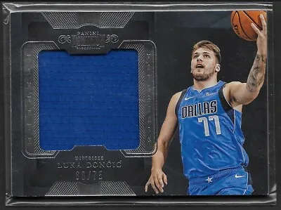 2018-19 Dominion Mammoth Materials #MMLD Luka Doncic #'d/75 Jumbo Jersey Rookie • $200